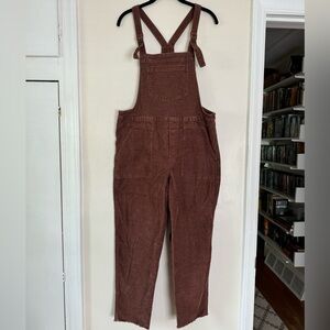 Women’s Aerie American Eagle Corduroy Overalls